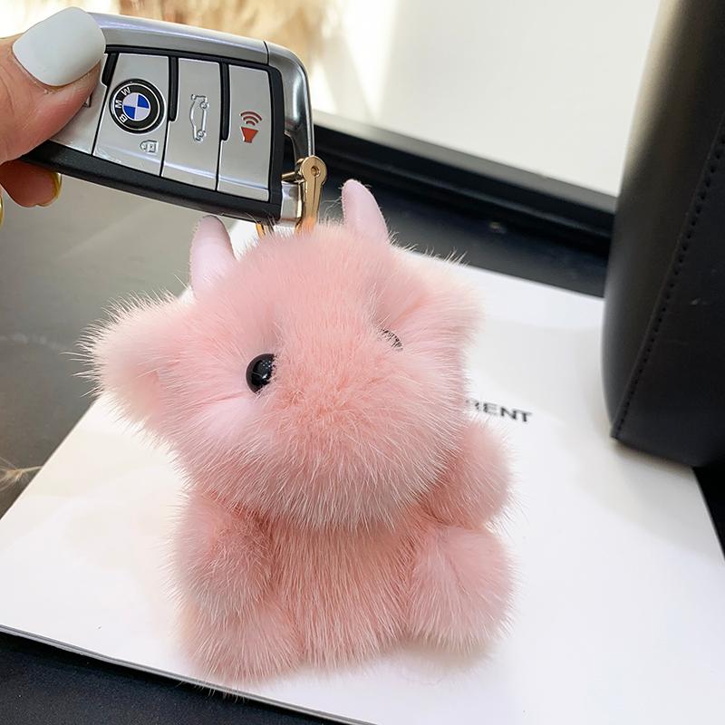 Keychains Cute Calf Genuine Real Keychain Trinkets Highend Women Bag Ornaments Kids Toy Cattle Pendant Car Keyrings Jewelry Gifts
Keychains Cute Calf Genuine Real Keychain Trinkets Highend Women Bag Ornaments Kids Toy Cattle Pendant Car Keyrings Jewelry Gifts