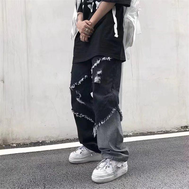 Men' Jeans Mens With Hole Casual Denim Trousers Vintage Straight Pants Y2K Fashion Harajuku Streetwear Plus Size Bottoms Male Clothes, Black
Men' Jeans Mens With Hole Casual Denim Trousers Vintage Straight Pants Y2K Fashion Harajuku Streetwear Plus Size Bottoms Male Clothes, Black