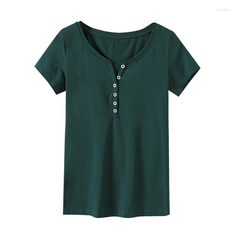 Women's T Shirts 2023 Summer Women's Casual Solid Color V-neck Nail Button Short-sleeved T-shirt Slim Cotton Simple Top, White
Women's T Shirts 2023 Summer Women's Casual Solid Color V-neck Nail Button Short-sleeved T-shirt Slim Cotton Simple Top, White