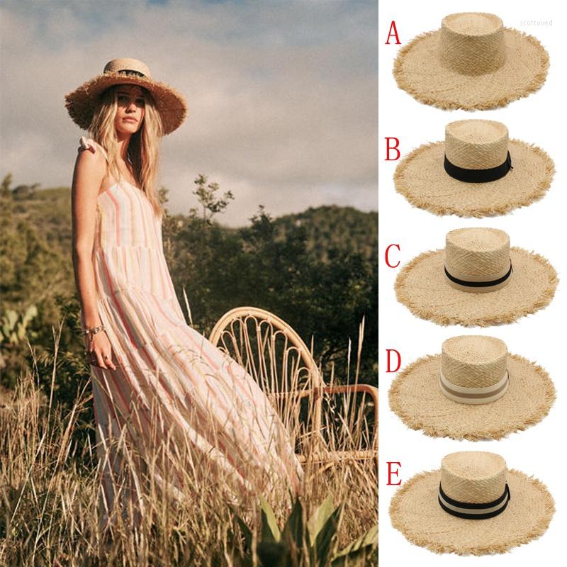 Wide Brim Hats Women Soft Straw Floppy Pork Pie Top Summer Sunhat Beach Caps Travel Outdoor Size US 7 1/8 UK M
Wide Brim Hats Women Soft Straw Floppy Pork Pie Top Summer Sunhat Beach Caps Travel Outdoor Size US 7 1/8 UK M