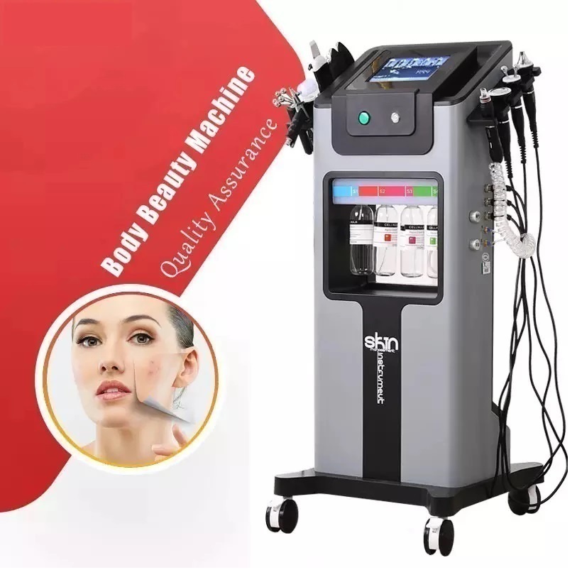 Multi-Functional Beauty Equipment 8 in 1 Hydra facial machines Water Machine Oxygen Skin Care Ultrasonic face peel Spa Wrinkle Removal Treatment salon use
Multi-Functional Beauty Equipment 8 in 1 Hydra facial machines Water Machine Oxygen Skin Care Ultrasonic face peel Spa Wrinkle Removal Treatment salon use
