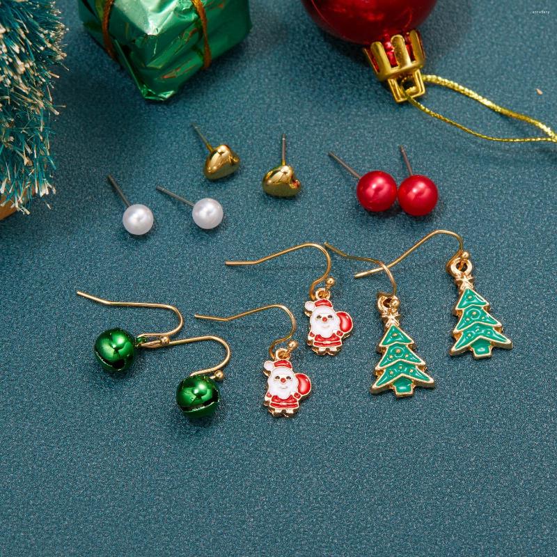 Stud Earrings Creative Fashion Christmas Tree Elk Santa Claus Snowman Bell Girl Year Jewelry Gift For Friends
Stud Earrings Creative Fashion Christmas Tree Elk Santa Claus Snowman Bell Girl Year Jewelry Gift For Friends