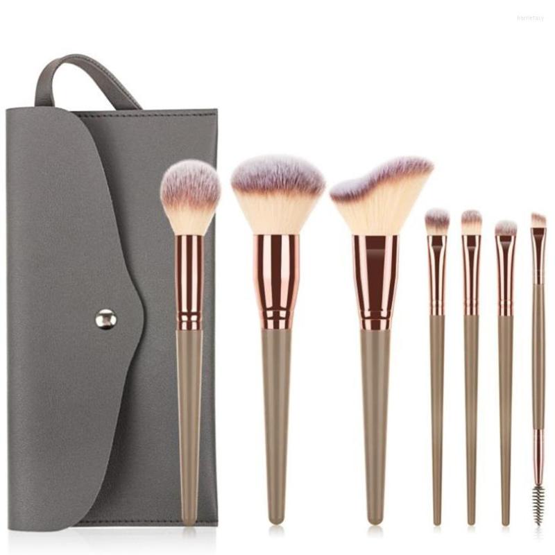 Makeup Brushes Soft Strong Power Private Label Brush With Bags Powder Grasping 7pcs Set Custom Bulk Make Up Cosmetics Tools
Makeup Brushes Soft Strong Power Private Label Brush With Bags Powder Grasping 7pcs Set Custom Bulk Make Up Cosmetics Tools