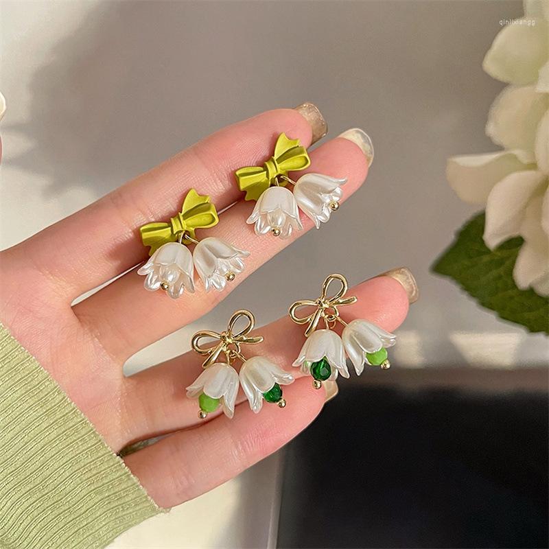 Backs Earrings Small Cute Orchid Ear Clips Fresh Summer Gentle Green Bow Acrylic Flower Clip On Without Piercing For Women
Backs Earrings Small Cute Orchid Ear Clips Fresh Summer Gentle Green Bow Acrylic Flower Clip On Without Piercing For Women