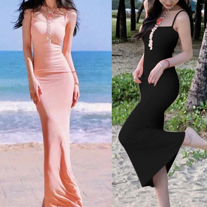 Casual Dresses Summer Sexy Women Sling Sheath Waist Dress Solid Color Off Shoulder Sleeveless Suspenders Bodycon Backless Slim Fit, Pink
Casual Dresses Summer Sexy Women Sling Sheath Waist Dress Solid Color Off Shoulder Sleeveless Suspenders Bodycon Backless Slim Fit, Pink