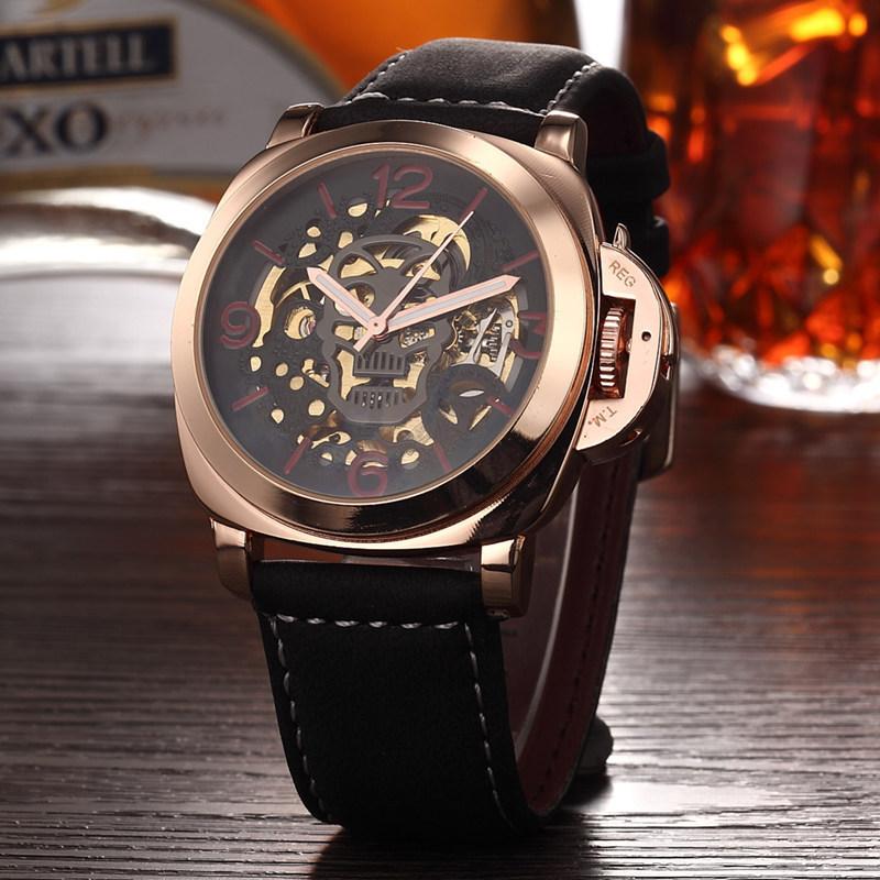 Wristwatches Mechanical Watches Watch Montre Automatique Luxe Chronograph Square Dial Mens Fashion Reloj Hombre, Aj-027-b
Wristwatches Mechanical Watches Watch Montre Automatique Luxe Chronograph Square Dial Mens Fashion Reloj Hombre, Aj-027-b