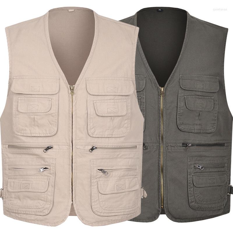 Men's Vests 2023 Multi-Pocket Vest Fishing Pography, Black 
Men's Vests 2023 Multi-Pocket Vest Fishing Pography, Black