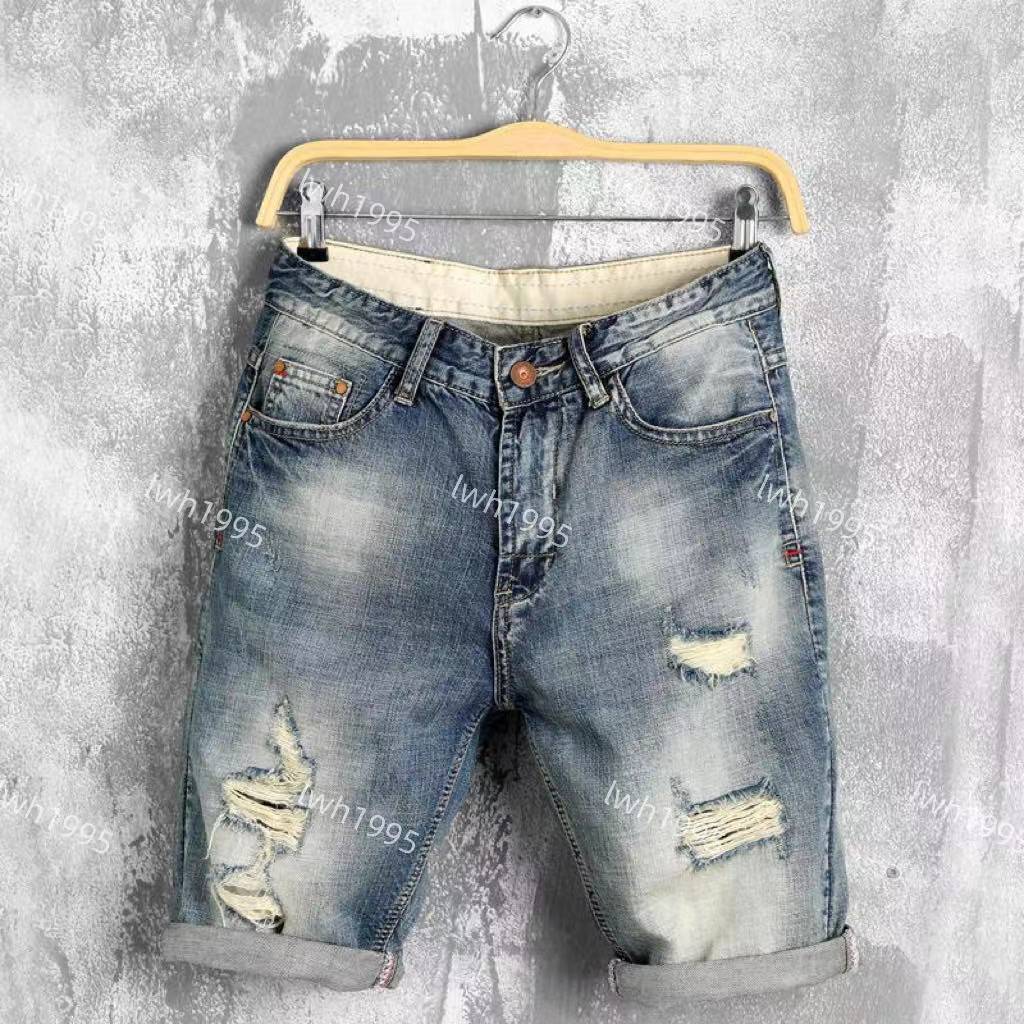 Designer Summer Denim Shorts Male Jeans Men Jean Bermuda Skate Board Harem Mens Jogger Ankle Ripped Wave, Blue
Designer Summer Denim Shorts Male Jeans Men Jean Bermuda Skate Board Harem Mens Jogger Ankle Ripped Wave, Blue