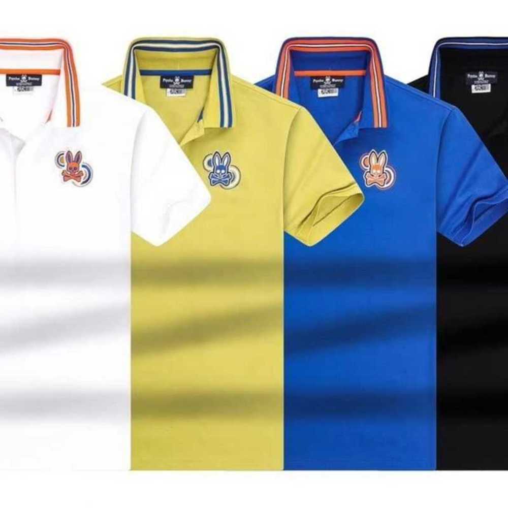 Psycho Bunny Men's t Shirt Summer New Skull Rabbit Embroidered Polo Stripe Short Sleeve Premium Cotton Bc12, Lemon yellow
Psycho Bunny Men's t Shirt Summer New Skull Rabbit Embroidered Polo Stripe Short Sleeve Premium Cotton Bc12, Lemon yellow