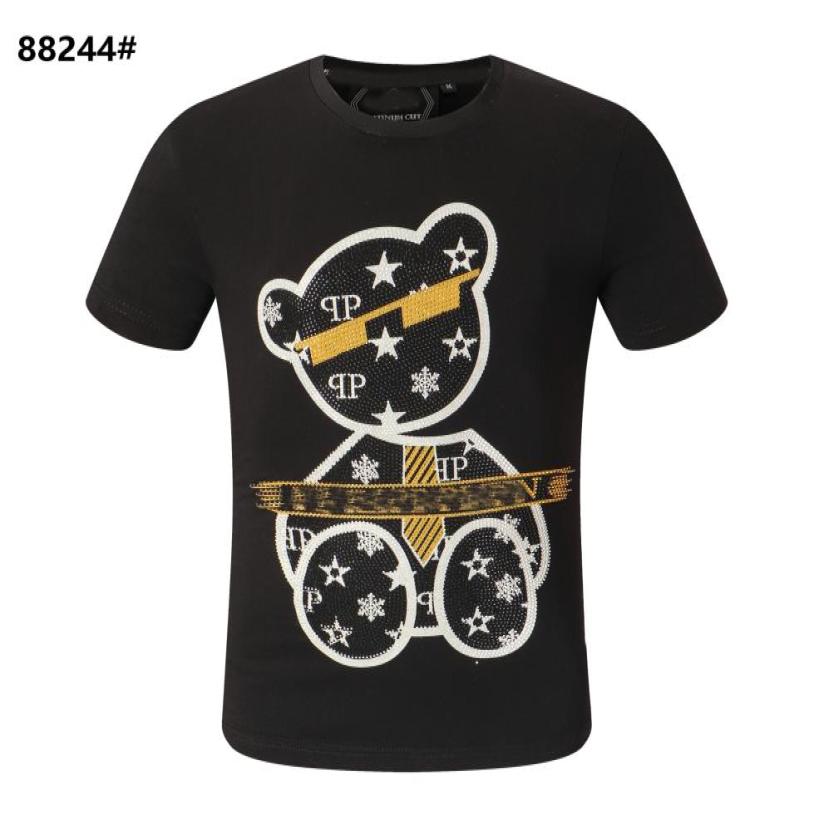 Phillip Plain Men designer PP Skull Diamond t shirt Short sleeve Dollar Brown bear Brand tee ONeck high Quality Skulls TShirt tee7954000, Ivory
Phillip Plain Men designer PP Skull Diamond t shirt Short sleeve Dollar Brown bear Brand tee ONeck high Quality Skulls TShirt tee7954000, Ivory