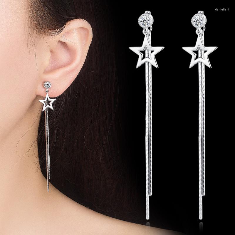 Dangle Earrings 1Pair Fashion Classic Pentagram Simple Medium Long Tassel For Women 2023 Trending Wedding Decoration
Dangle Earrings 1Pair Fashion Classic Pentagram Simple Medium Long Tassel For Women 2023 Trending Wedding Decoration