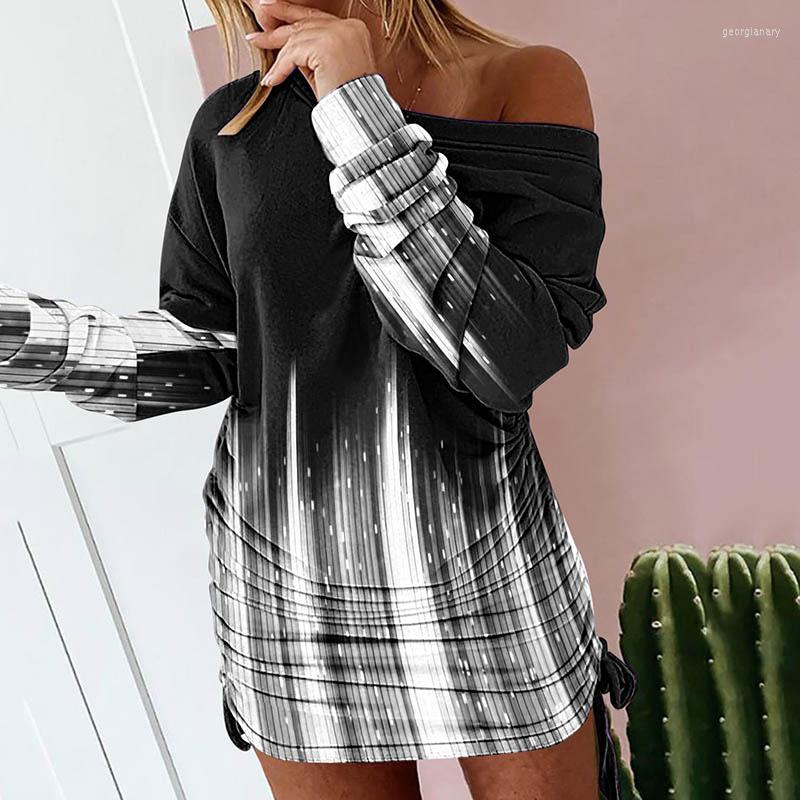 Casual Dresses Fashion Women Loose Dress 2023 Autumn O-neck Long-sleeved Ladies Vintage Printed Elegant Female Mini Vestido, 01 print
Casual Dresses Fashion Women Loose Dress 2023 Autumn O-neck Long-sleeved Ladies Vintage Printed Elegant Female Mini Vestido, 01 print