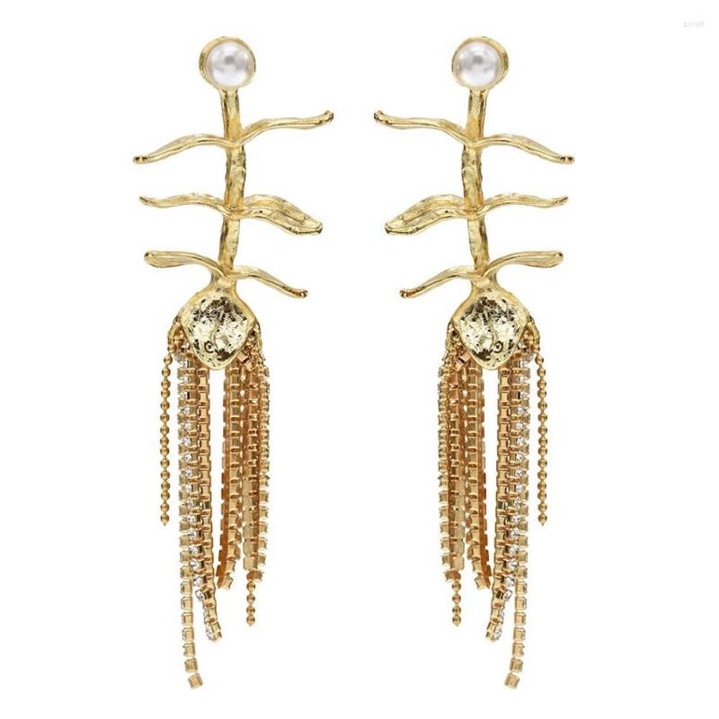 Dangle Earrings Baroque Style Big Flower Leaf Drop For Women Bridal Pearl Rhinestone Statement Long Tassel Earring Valentine's Day Gift
Dangle Earrings Baroque Style Big Flower Leaf Drop For Women Bridal Pearl Rhinestone Statement Long Tassel Earring Valentine's Day Gift