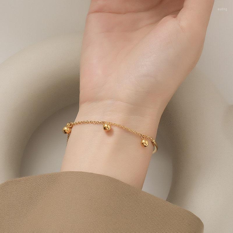 Charm Bracelets VENTFILLE 925 Stamp Silver Gold Color Lucky Beads Bangles Bracelet For Women Confidante Gift Elegant Jewelry Drop
Charm Bracelets VENTFILLE 925 Stamp Silver Gold Color Lucky Beads Bangles Bracelet For Women Confidante Gift Elegant Jewelry Drop