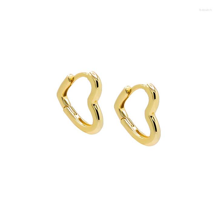 Hoop Earrings Simple Classic Fashion Women Jewelry High Polished 19mm Huggie Heart Shaped Earring
Hoop Earrings Simple Classic Fashion Women Jewelry High Polished 19mm Huggie Heart Shaped Earring