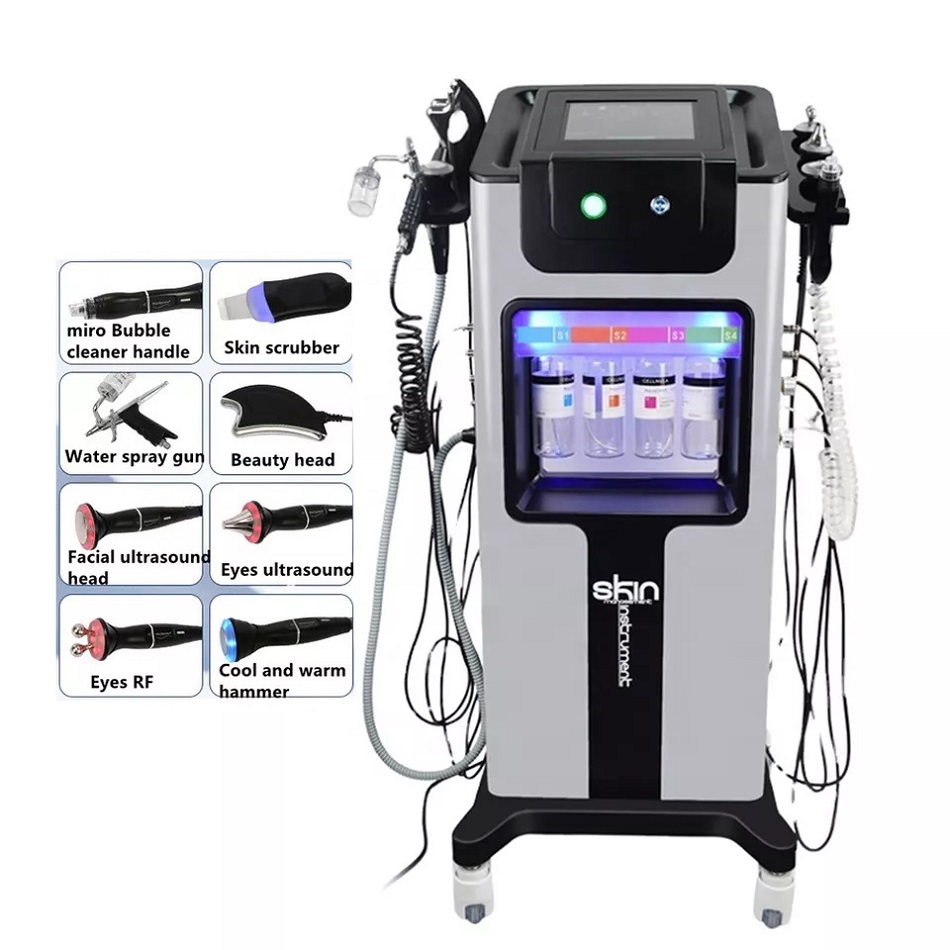 Professional 8 In 1 Facial Oxygentherapy Hydrafacial Machine Hydropeeling Skin Rejuvenation Cosmetic Dermabrasion Machine
Professional 8 In 1 Facial Oxygentherapy Hydrafacial Machine Hydropeeling Skin Rejuvenation Cosmetic Dermabrasion Machine