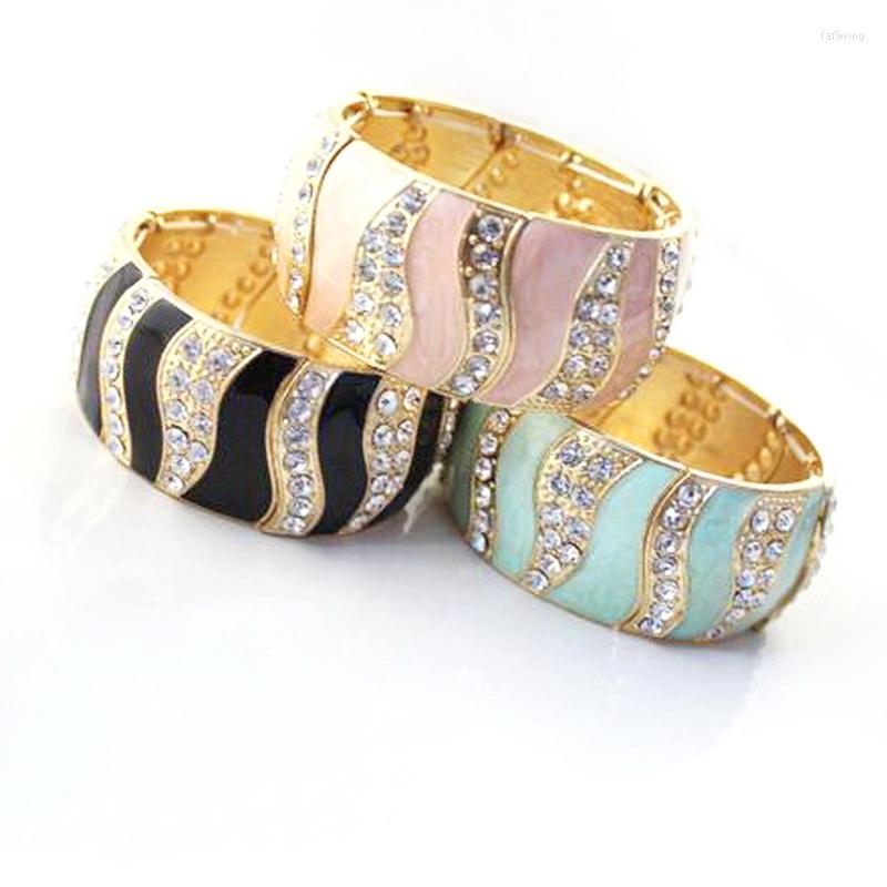 Bangle Fashion Brand OL Cute Style Shiny Gem-studded Tri-color Extensible Elastic CZ Zircons
Bangle Fashion Brand OL Cute Style Shiny Gem-studded Tri-color Extensible Elastic CZ Zircons