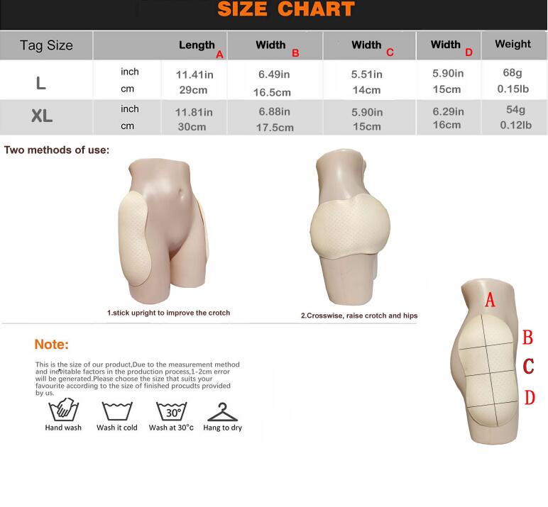 Costume Accessories cross-dressing Self-adhesive Hip Butt Enhancer Lifter Shaper Reusable Pad Breathable Sponge Pads Specialty B, Self-adhesion nude
Costume Accessories cross-dressing Self-adhesive Hip Butt Enhancer Lifter Shaper Reusable Pad Breathable Sponge Pads Specialty B, Self-adhesion nude
