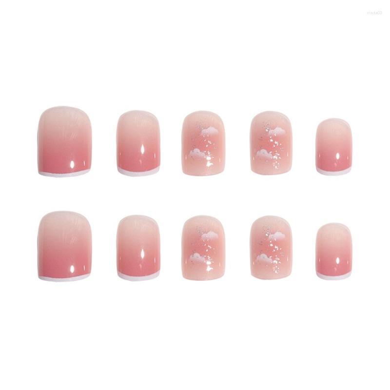 False Nails 24pcs Mini Nail Eco-Friendly Removable With Stick Glue For Home Finger Decoration C44, Glue models
False Nails 24pcs Mini Nail Eco-Friendly Removable With Stick Glue For Home Finger Decoration C44, Glue models