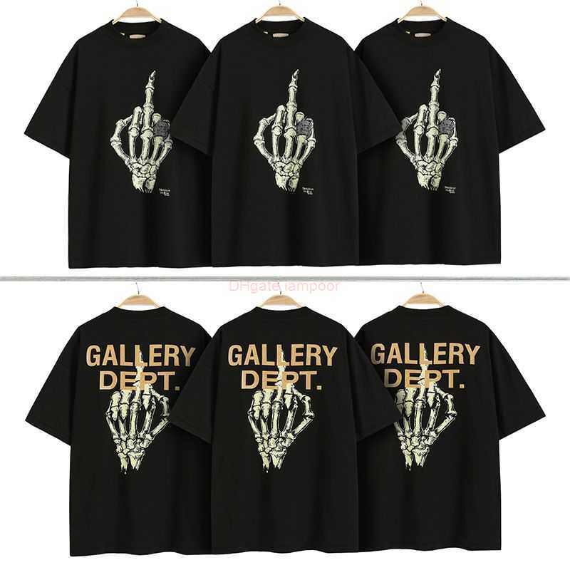 Designer Fashion Clothing Tees Tshirt Galleryes Depts Tee Gilded Letter Skeleton Hand Bone Ring Printed Round Neck Loose Mens Womens Short Sleeve Tshirt Tops for sal, Black
Designer Fashion Clothing Tees Tshirt Galleryes Depts Tee Gilded Letter Skeleton Hand Bone Ring Printed Round Neck Loose Mens Womens Short Sleeve Tshirt Tops for sal, Black
