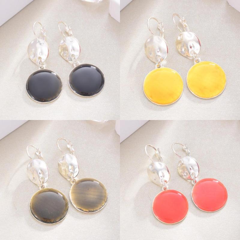 Dangle Earrings Fashion 2023 Colorful Enamel Round Drop Alloy Vintage Earring For Women Bijoux Wholesale Jewelry
Dangle Earrings Fashion 2023 Colorful Enamel Round Drop Alloy Vintage Earring For Women Bijoux Wholesale Jewelry