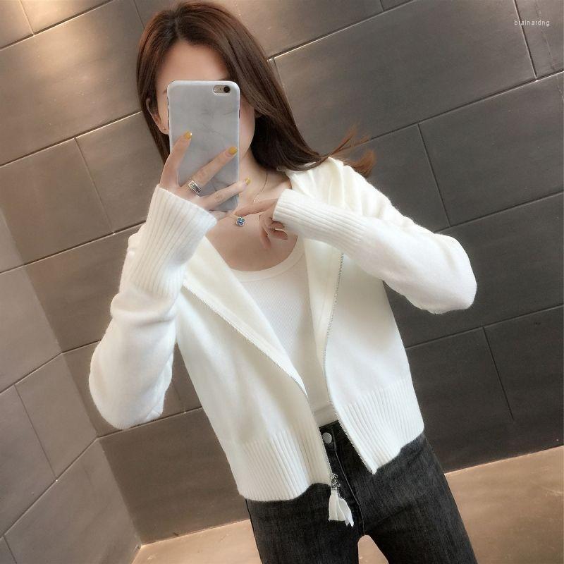 Women's Knits Early Spring Short Top Knitted Cardigan Women 2023 And Autumn Small Man Versatile European Sweater Female Coat, Black
Women's Knits Early Spring Short Top Knitted Cardigan Women 2023 And Autumn Small Man Versatile European Sweater Female Coat, Black