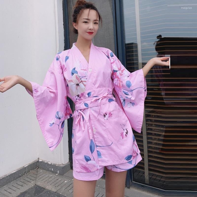 Ethnic Clothing Cotton Kimono Japanese Pajamas Flower Bathrobe V-Neck Loungewear Women Pijama Spring Sleepwear Sexy Home Clothes KK4200
Ethnic Clothing Cotton Kimono Japanese Pajamas Flower Bathrobe V-Neck Loungewear Women Pijama Spring Sleepwear Sexy Home Clothes KK4200