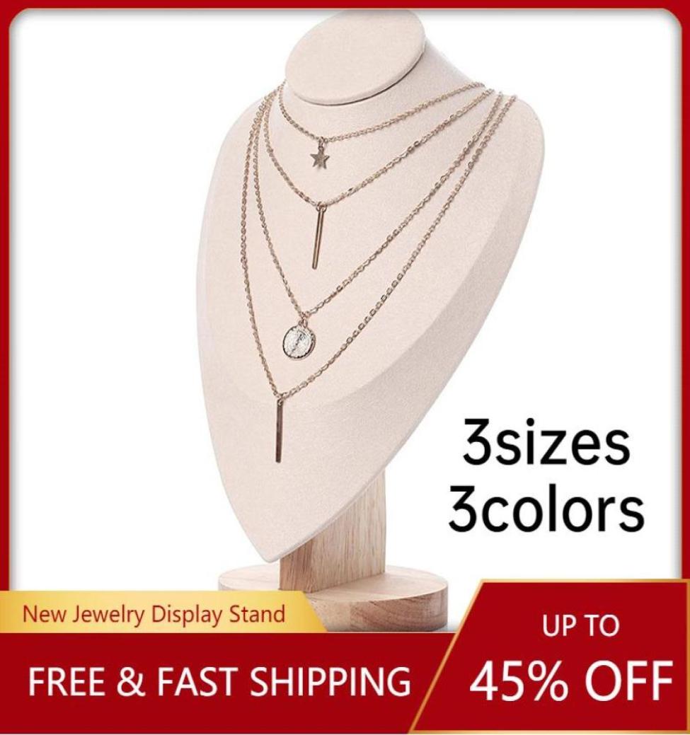 Jewelry Pouches Bags Velvet Necklace Chain Bust Display Holder StandNecklace Stand Pendant Organizer5290737
Jewelry Pouches Bags Velvet Necklace Chain Bust Display Holder StandNecklace Stand Pendant Organizer5290737