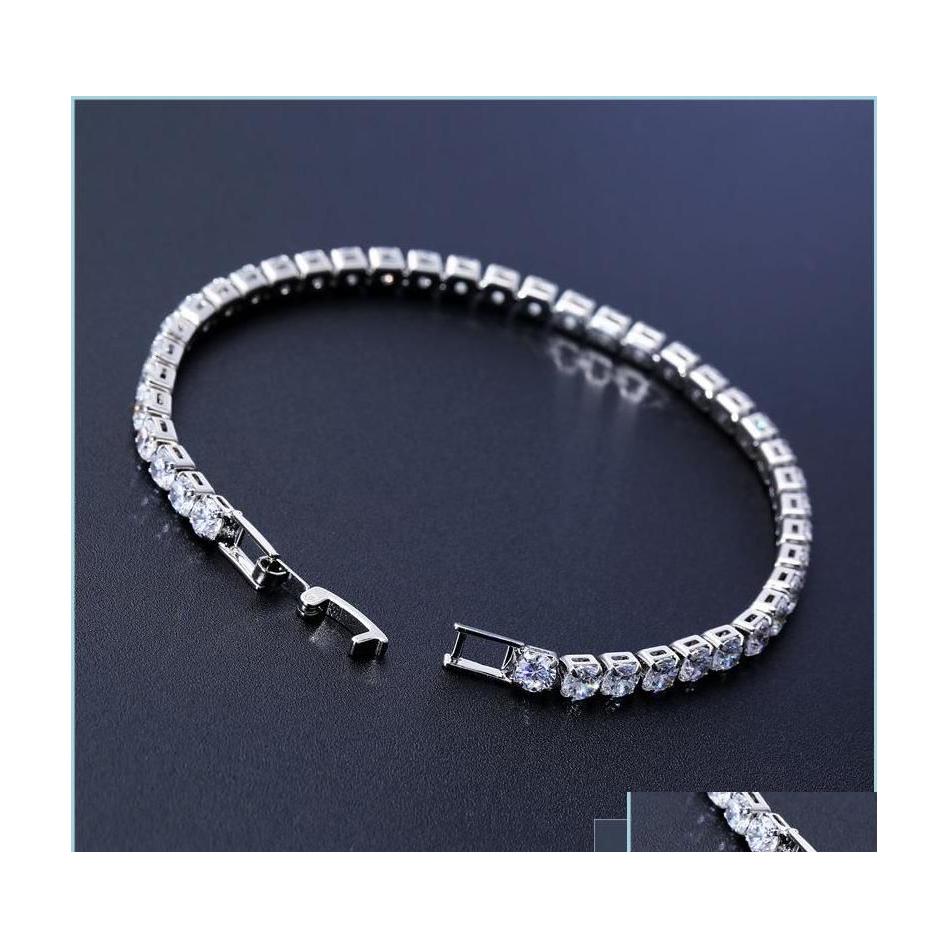 Tennis Luxury 4Mm Cubic Zirconia Bracelets Iced Out Chain Crystal Wedding Bracelet For Women Men Gold Sier Jewelry Dro Dhgarden Drop Dh0Hb
Tennis Luxury 4Mm Cubic Zirconia Bracelets Iced Out Chain Crystal Wedding Bracelet For Women Men Gold Sier Jewelry Dro Dhgarden Drop Dh0Hb