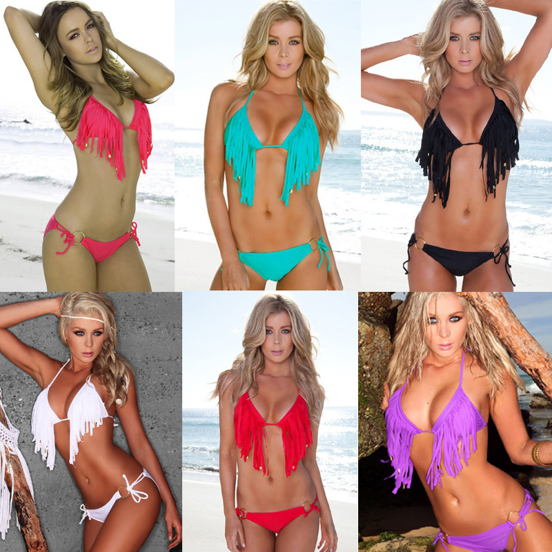 Women' Swimwear Fringe Bikini Nylon European and American Sexy Beach Springs Wading Sports Woman 230512, White
Women' Swimwear Fringe Bikini Nylon European and American Sexy Beach Springs Wading Sports Woman 230512, White