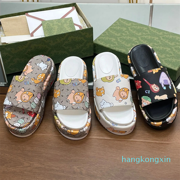Women Animal Print Rubber Slide Sandal Designer Slipper Platform Sandals Printing Luxury Ladies Flip Flops design beach Shoes
Women Animal Print Rubber Slide Sandal Designer Slipper Platform Sandals Printing Luxury Ladies Flip Flops design beach Shoes
