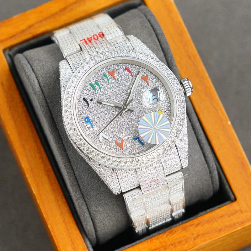 Diamond Watch Automatic Mechanical Mens Watches 40mm Diamonds Bezel Business Wristwatch Classic for Men with Calendar Wristwatches Montre De Luxe, Color1
Diamond Watch Automatic Mechanical Mens Watches 40mm Diamonds Bezel Business Wristwatch Classic for Men with Calendar Wristwatches Montre De Luxe, Color1