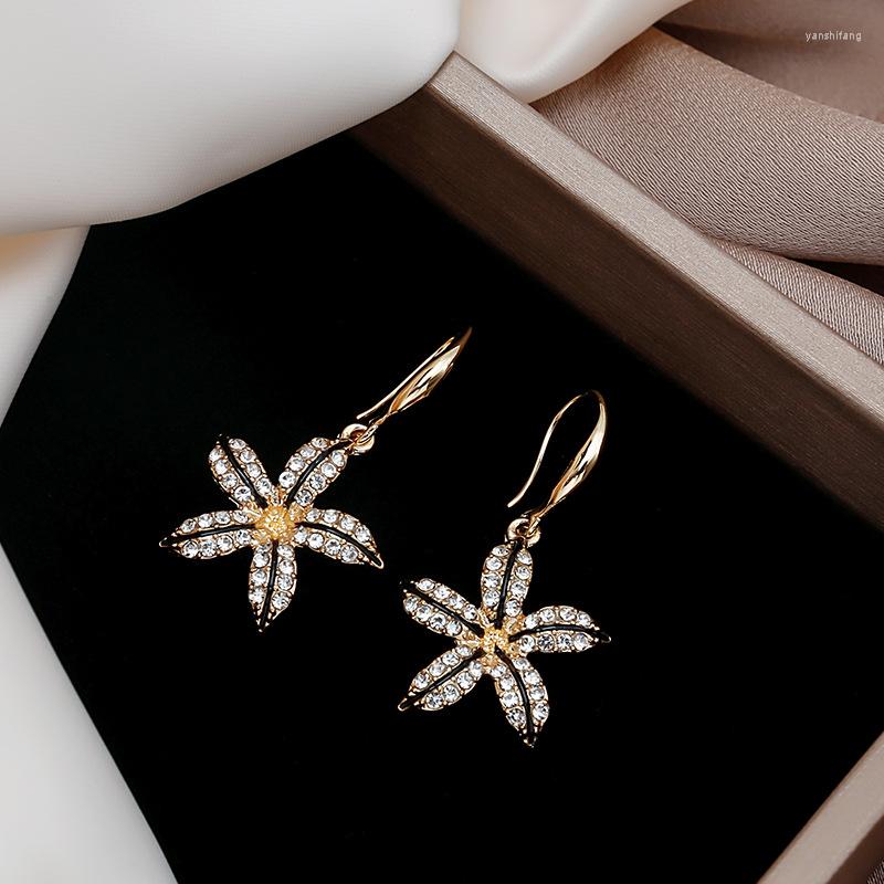 Dangle Earrings Classic Star Women Trendy Fashion Starfish Gold Color Cubic Zirconia Jewelry For 2023
Dangle Earrings Classic Star Women Trendy Fashion Starfish Gold Color Cubic Zirconia Jewelry For 2023