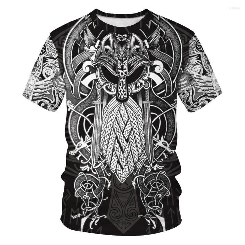 Men's T Shirts 2023 Summer Fashion Viking Tattoo Shirt Men Odin 3D Printed Funny T-shirt Harajuku Casual Street Tee Tops, Tml00043gc
Men's T Shirts 2023 Summer Fashion Viking Tattoo Shirt Men Odin 3D Printed Funny T-shirt Harajuku Casual Street Tee Tops, Tml00043gc