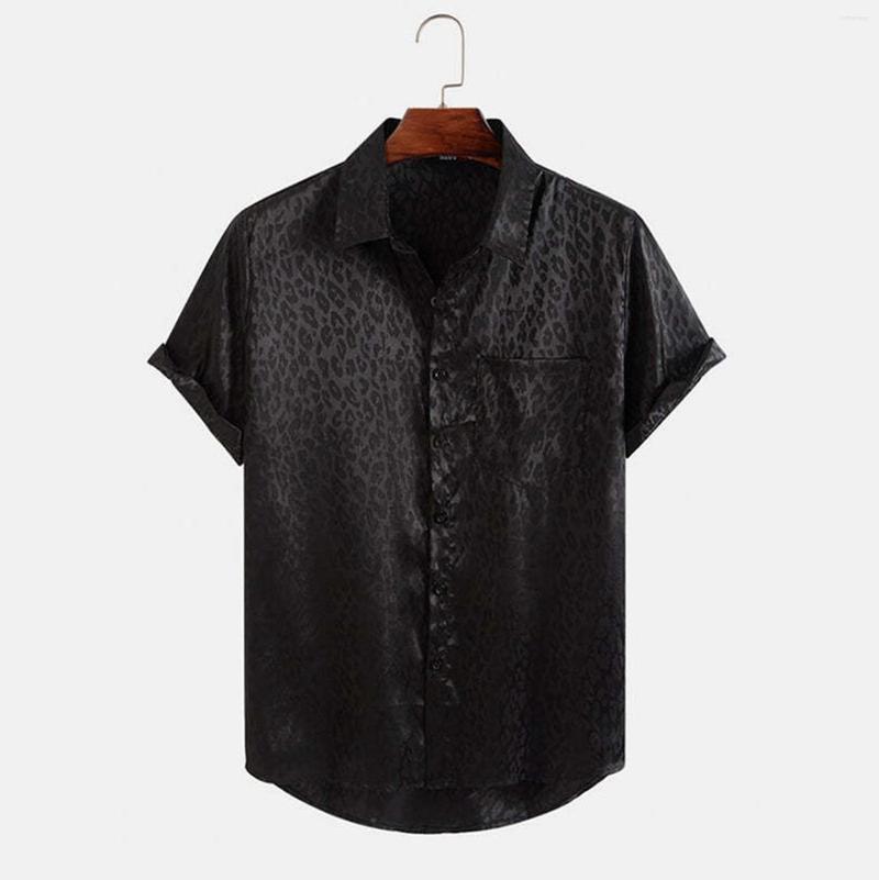 Women's Blouses Holiday Jacquard Leopard Print Beach Loose Casual Short Business European American Style Social Dress Shirt, Black
Women's Blouses Holiday Jacquard Leopard Print Beach Loose Casual Short Business European American Style Social Dress Shirt, Black