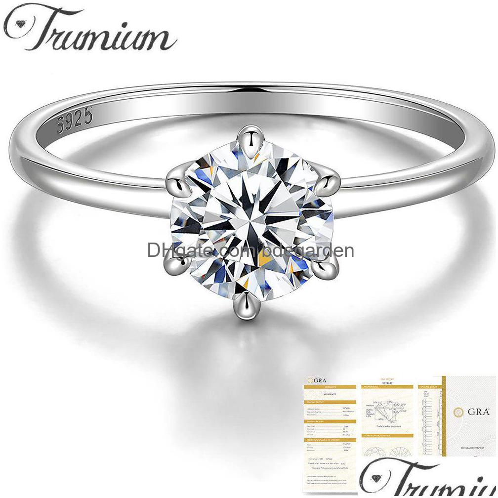 Rings Trumium Real 051 Ct D Color Diamond Engagement For Women S925 Sterling Sier Bands Fine Jewelry 230330 Drop Delivery Rin Dharw
Rings Trumium Real 051 Ct D Color Diamond Engagement For Women S925 Sterling Sier Bands Fine Jewelry 230330 Drop Delivery Rin Dharw