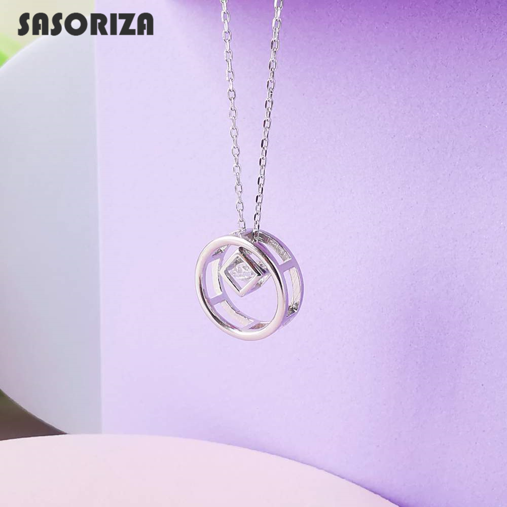 925 sterling silver necklace for women round Rubik's Cube pendant simple fashion fine jewelry
925 sterling silver necklace for women round Rubik's Cube pendant simple fashion fine jewelry