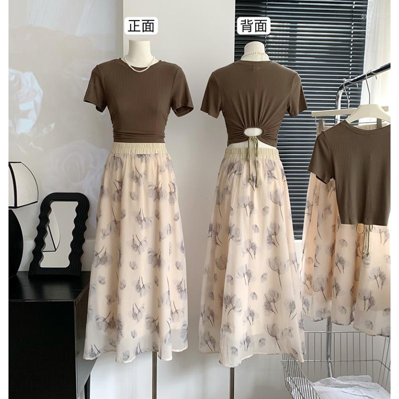 Work Dresses Women Bottom Ink Print Mesh Skirt Female High Waist Temperament Medium-length Section A Word Clothing, Top
Work Dresses Women Bottom Ink Print Mesh Skirt Female High Waist Temperament Medium-length Section A Word Clothing, Top