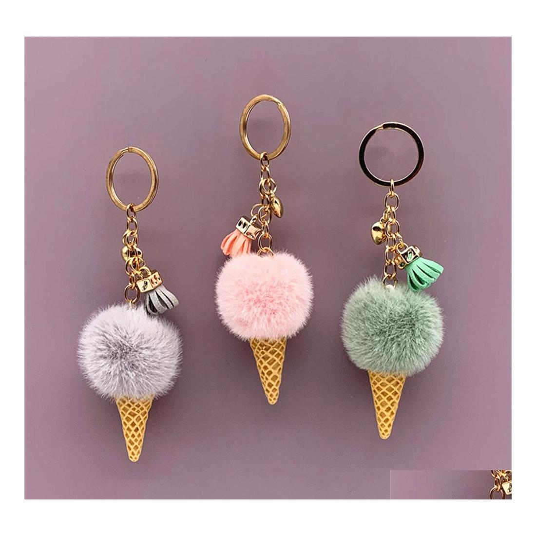 Keychains Lanyards Ice Cream Pendant Keychain Cute Cartoon Plush Bags Hang Cone Car Key Chain Ring Creative Gift Accessories Drop Dhhgg
Keychains Lanyards Ice Cream Pendant Keychain Cute Cartoon Plush Bags Hang Cone Car Key Chain Ring Creative Gift Accessories Drop Dhhgg