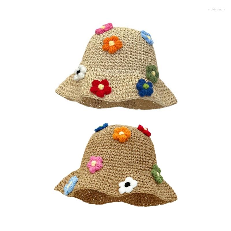 Berets Handmade Beach Hat Crocheted Bucket For Women Dress-up Party, Khaki
Berets Handmade Beach Hat Crocheted Bucket For Women Dress-up Party, Khaki