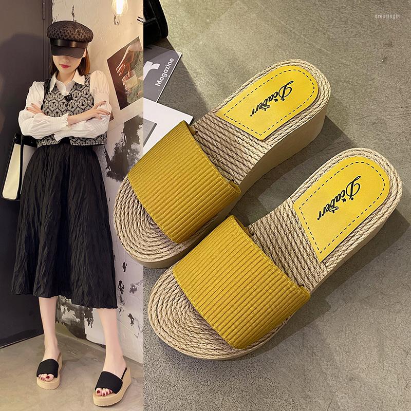 Slippers Leisure For Women Slides Casual Wedges Mid Heels Classic Flat Platform Shoes Woman Plus Size Zapatos De Mujer, Beige
Slippers Leisure For Women Slides Casual Wedges Mid Heels Classic Flat Platform Shoes Woman Plus Size Zapatos De Mujer, Beige