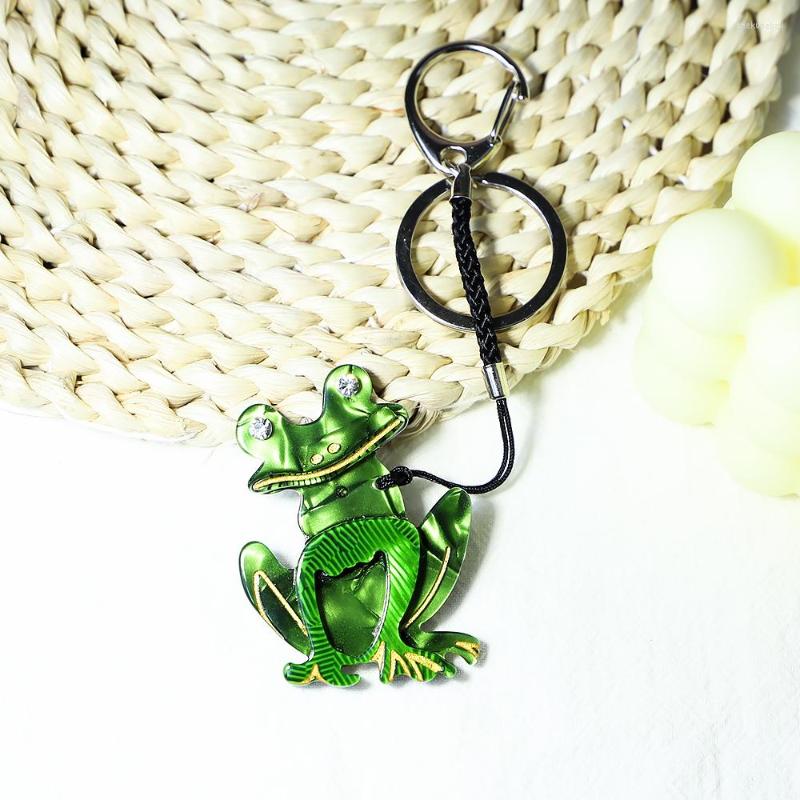 Keychains Handmade Arcylic Keychain Cute Animal Frog Stainless Steel Key Ring Chain For Women Girl Gifts Jewelry Accessories
Keychains Handmade Arcylic Keychain Cute Animal Frog Stainless Steel Key Ring Chain For Women Girl Gifts Jewelry Accessories