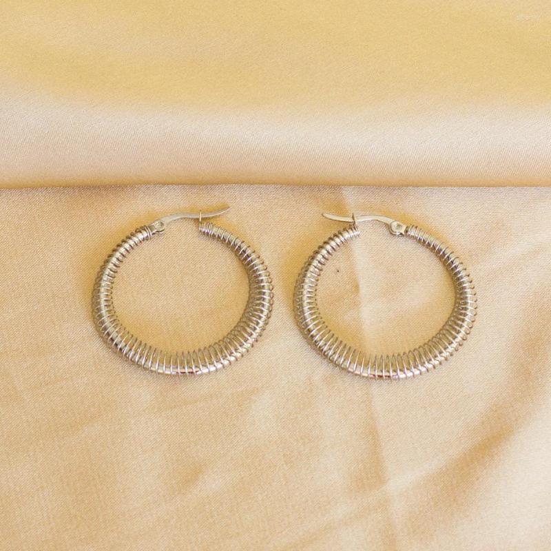 Hoop Earrings 316L Material Silver Plated Geometric For Ladies Heart Shape Elegant Ear Ornaments Jewelry Party Brincos Feminino
Hoop Earrings 316L Material Silver Plated Geometric For Ladies Heart Shape Elegant Ear Ornaments Jewelry Party Brincos Feminino