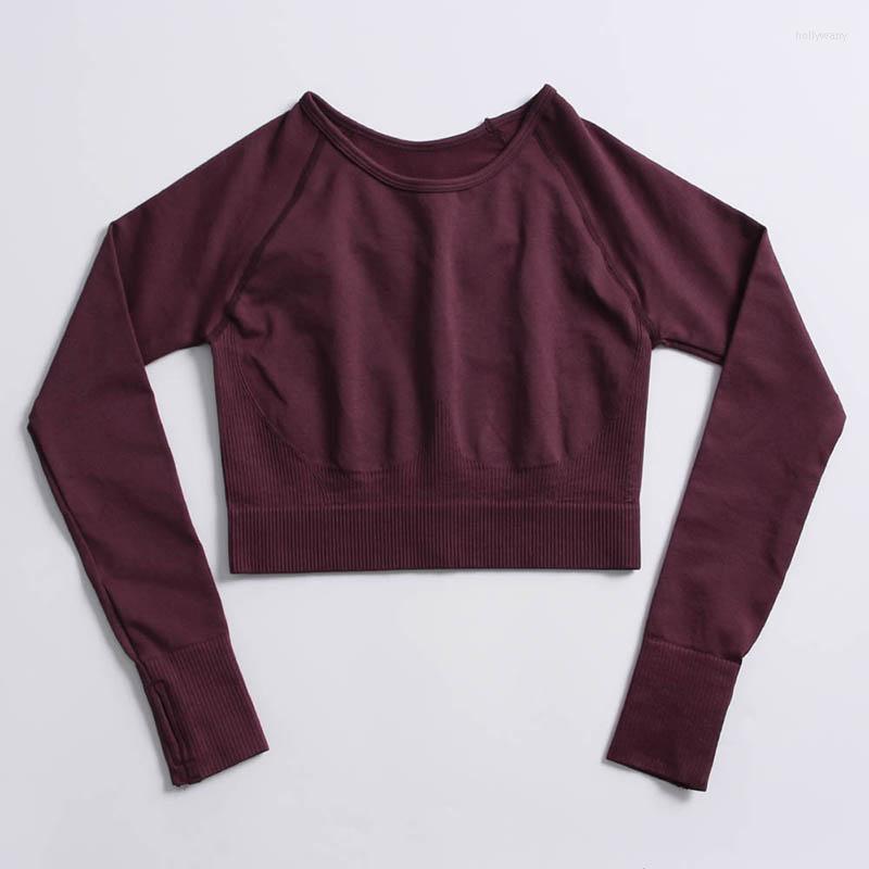 Active Shirts Women Gym Professional Clothes Long Sleeve Yoga Women' Sportswear Fitness Seamless Top Athletic Wear Clothing, Purple
Active Shirts Women Gym Professional Clothes Long Sleeve Yoga Women' Sportswear Fitness Seamless Top Athletic Wear Clothing, Purple