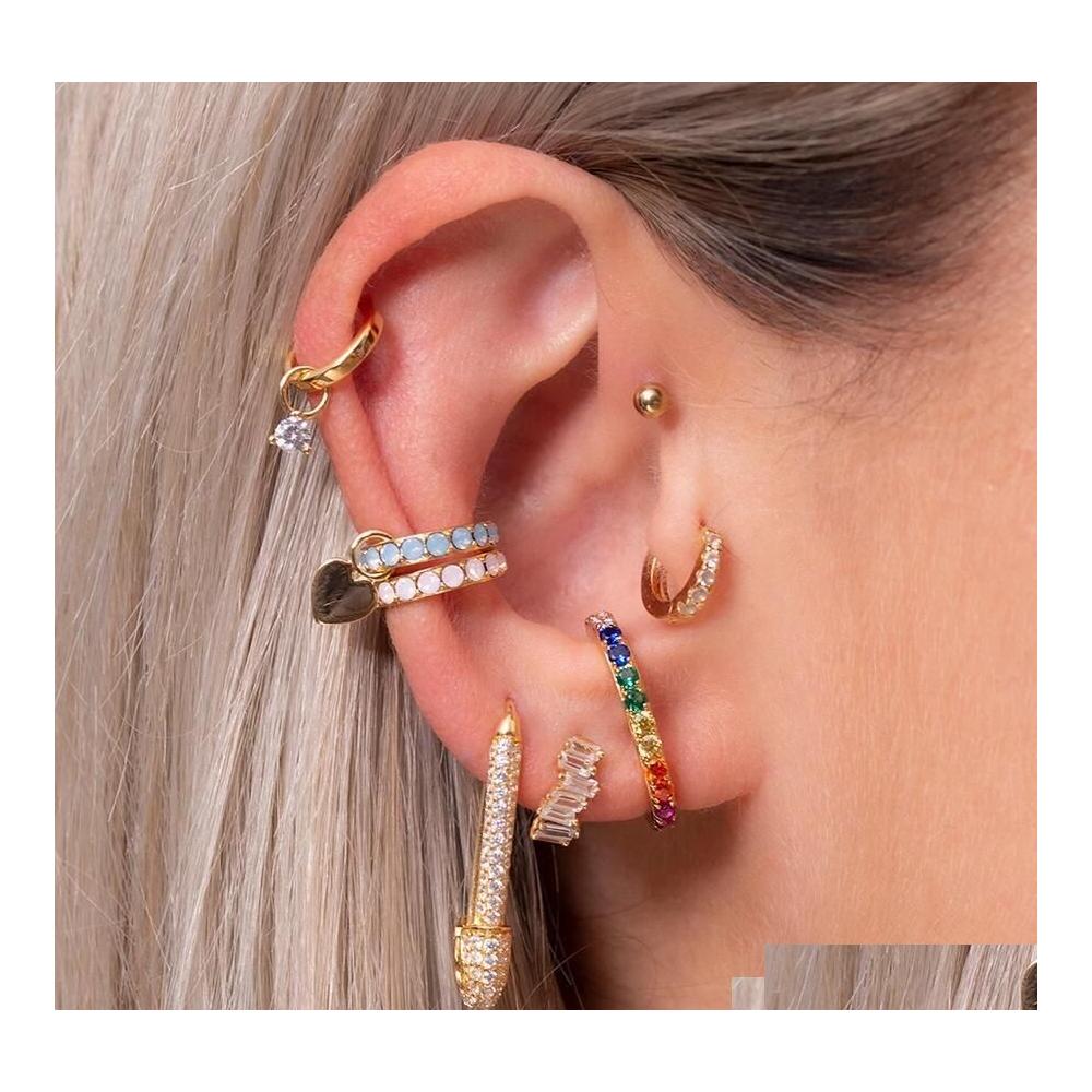 Stud Micro Pave Clear Cubic Zirconia High Quality Fashion Jewelry Safety Pin European Women Trendy Gorgeous Earrings Wholesale Drop D Dhc29
Stud Micro Pave Clear Cubic Zirconia High Quality Fashion Jewelry Safety Pin European Women Trendy Gorgeous Earrings Wholesale Drop D Dhc29