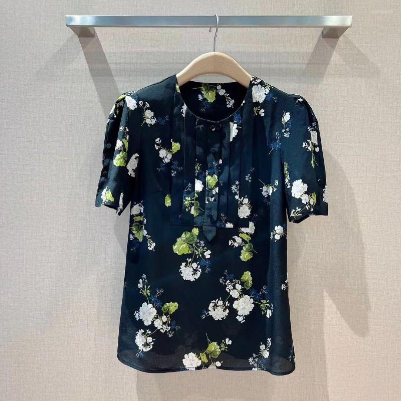 Women' T Shirts Women' Print Silk Set O-neck Short Sleeve Blouse Tops High Waist Fashion Midi Skirt
Women' T Shirts Women' Print Silk Set O-neck Short Sleeve Blouse Tops High Waist Fashion Midi Skirt