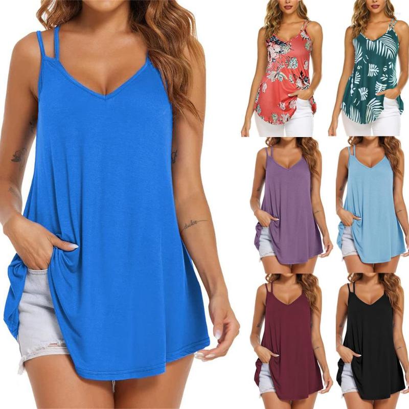 Women' T Shirts 2023 Summer Sexy V-neck Double Suspender Top Imitation Cotton Print Vest T-shirt Women, Black
Women' T Shirts 2023 Summer Sexy V-neck Double Suspender Top Imitation Cotton Print Vest T-shirt Women, Black