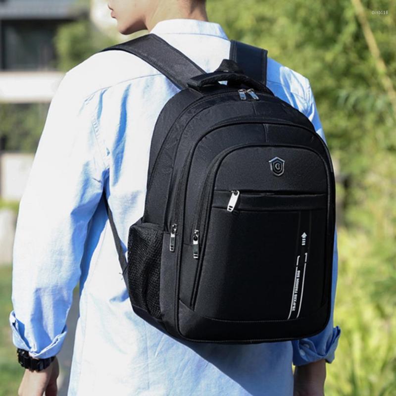 School Bags Men Backpack Large Capacity Waterproof Travel Bag Zipper Closure Adjustable Strap Oxford Cloth Laptop, White
School Bags Men Backpack Large Capacity Waterproof Travel Bag Zipper Closure Adjustable Strap Oxford Cloth Laptop, White
