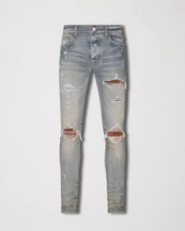Men's Jeans Cool Rips Stretch Designer Jeans Distressed Ripped Biker Slim Fit Washed Motorcycle Denim Men s Hip Hop Fashion Man Pants 02
Men's Jeans Cool Rips Stretch Designer Jeans Distressed Ripped Biker Slim Fit Washed Motorcycle Denim Men s Hip Hop Fashion Man Pants 02