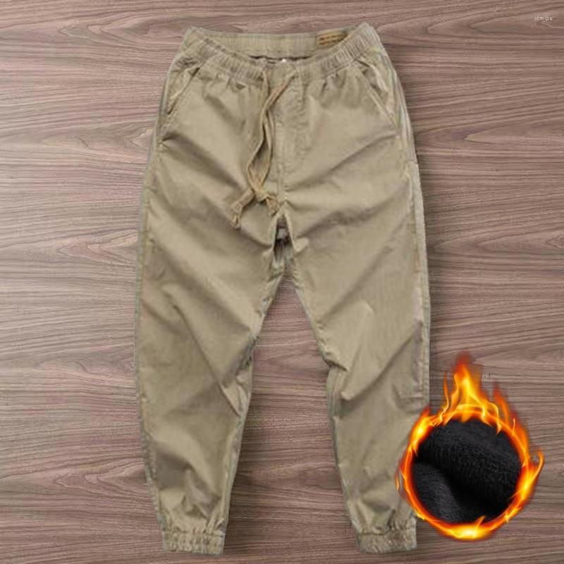 Men's Pants Men Trousers Pockets Washable Coldproof Lace-up Ankle Tied Cargo For Daily Wear, Khaki
Men's Pants Men Trousers Pockets Washable Coldproof Lace-up Ankle Tied Cargo For Daily Wear, Khaki